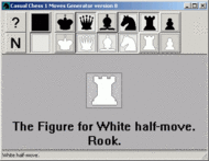 Casual Chess 1 Moves Generator screenshot